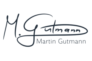 Unterschrift Künstler Gutmann - Design