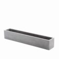 Ein Blumentrog aus Beton Rechteckig von Gutmann - Design.