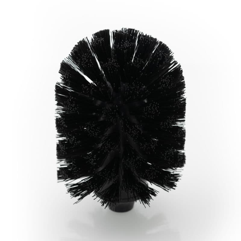 A Spare Part Toilet Brush Head in color black.