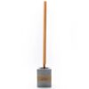 Toilet Brush and Holder, Compact Size Toilet Bowl Brush with Oak Wood Handle, Small Size Concrete Holder Easy to Hide, Space Saving, handcrafted by Gutmann - Design