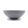 Design Fruit Bowl round hemisphere grey concrete. Handmade in Germany.