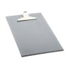 Grey Cement Concrete Luxury Clip Board Hardboard Office Clipboard Butterfly Clipboards Standard A4 Letter Size MAUL handmade in Germany.