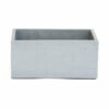 Eine graue Waschlappen Box aus Beton, hergestellt von Gutmann - Design.