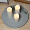 XXL Candle Tray Decoration Concrete handmade in Germany.