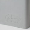 Bread Box with logo made of grey concrete XXL Size, handmade in Germany.