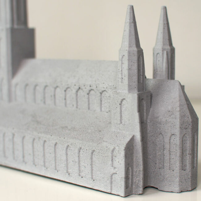Our Concrete Ulmer Minster is handcrafted in Ulm by Gutmann - Design.